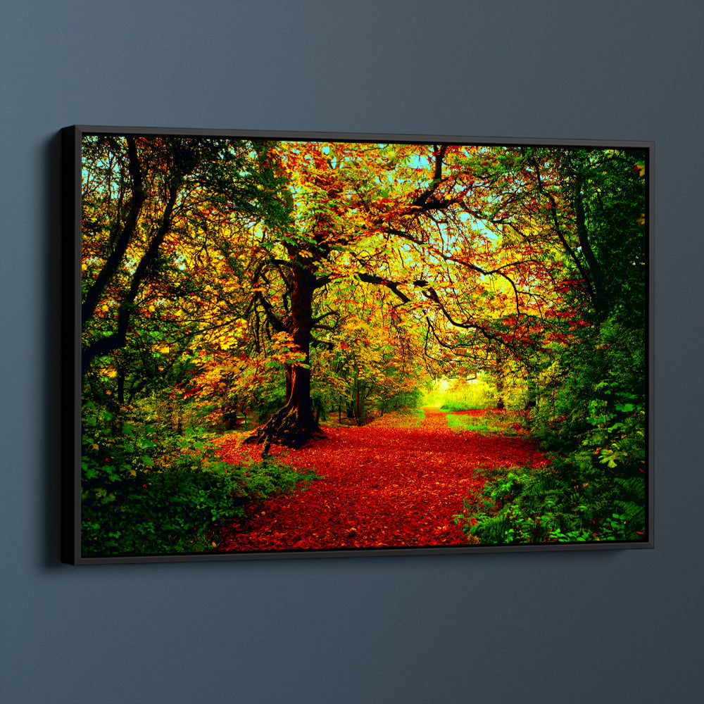 Red Forest Walkway