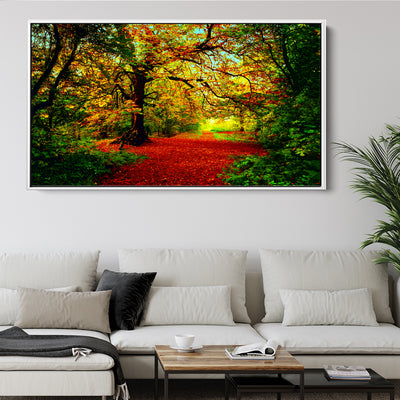 Red Forest Walkway