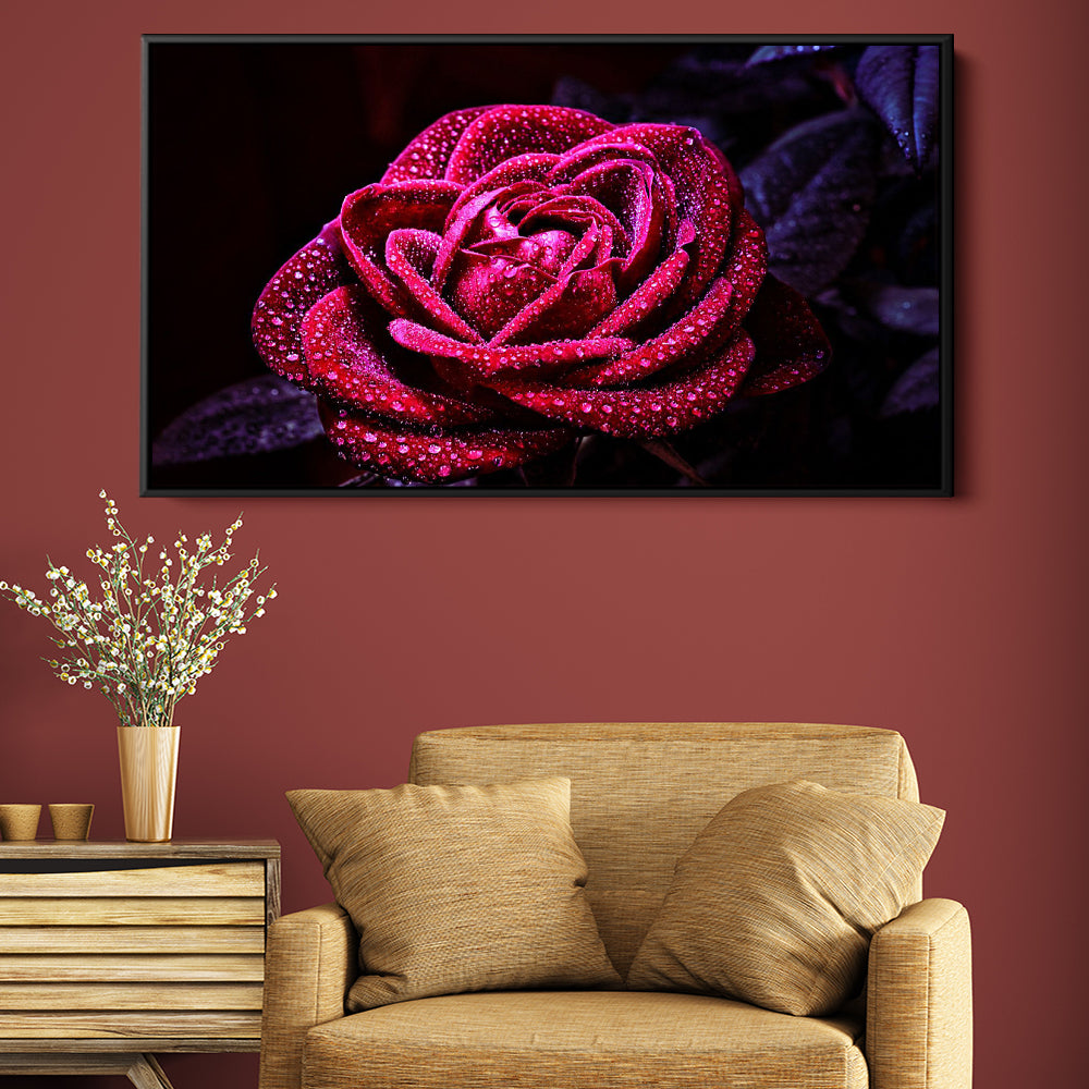 Rain Bejeweled Rose