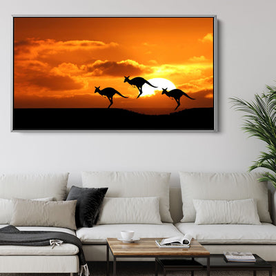 Kangaroo Sunset