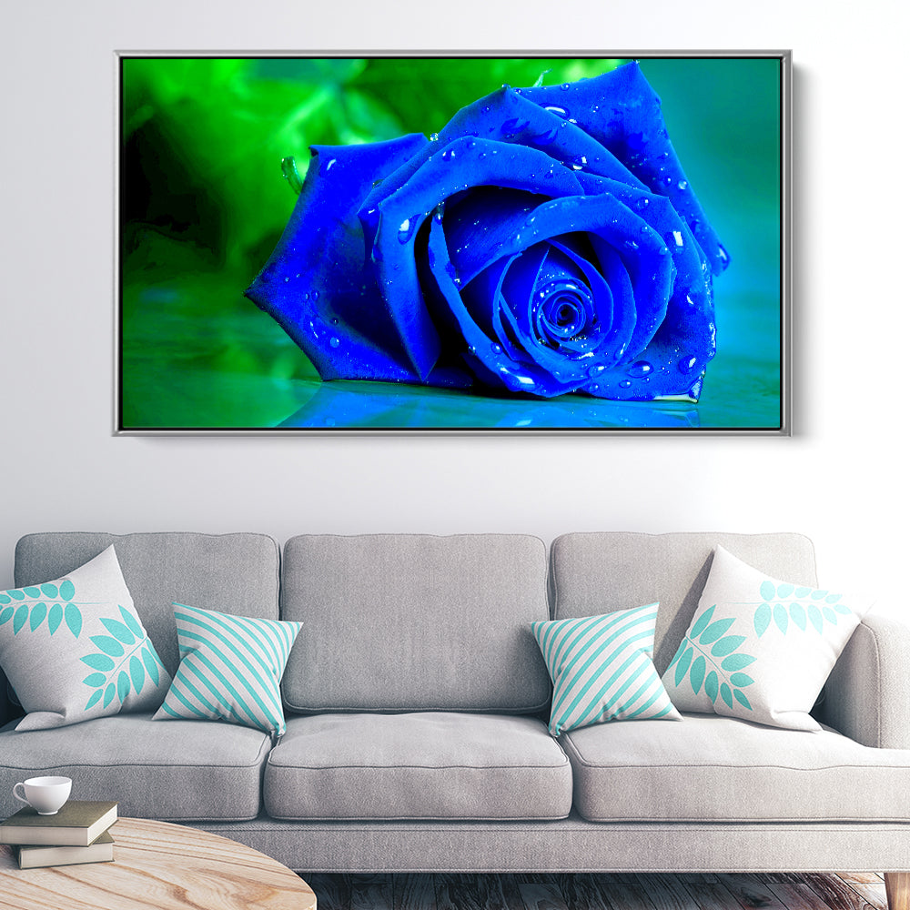 Bright Blue Rose