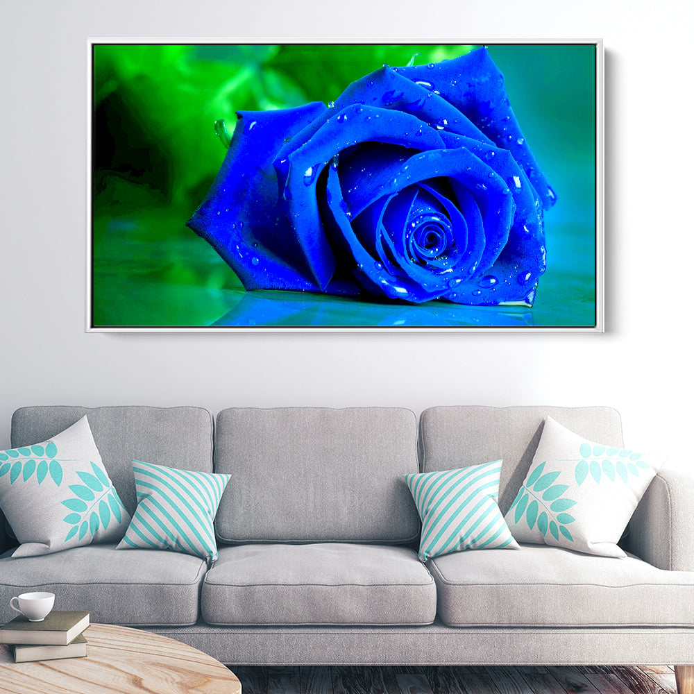 Bright Blue Rose