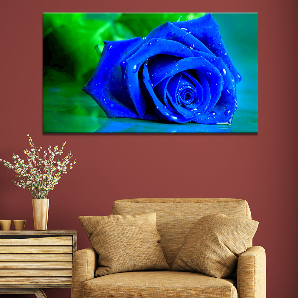 Bright Blue Rose