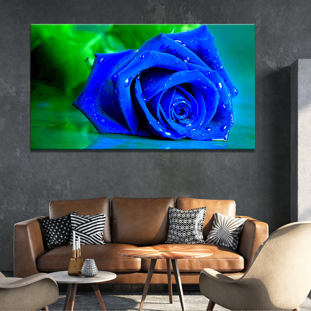 Bright Blue Rose