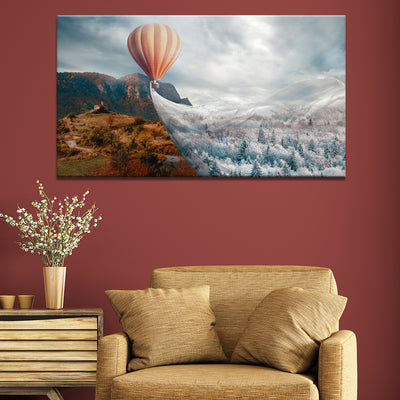 Winters Hot Air Balloon