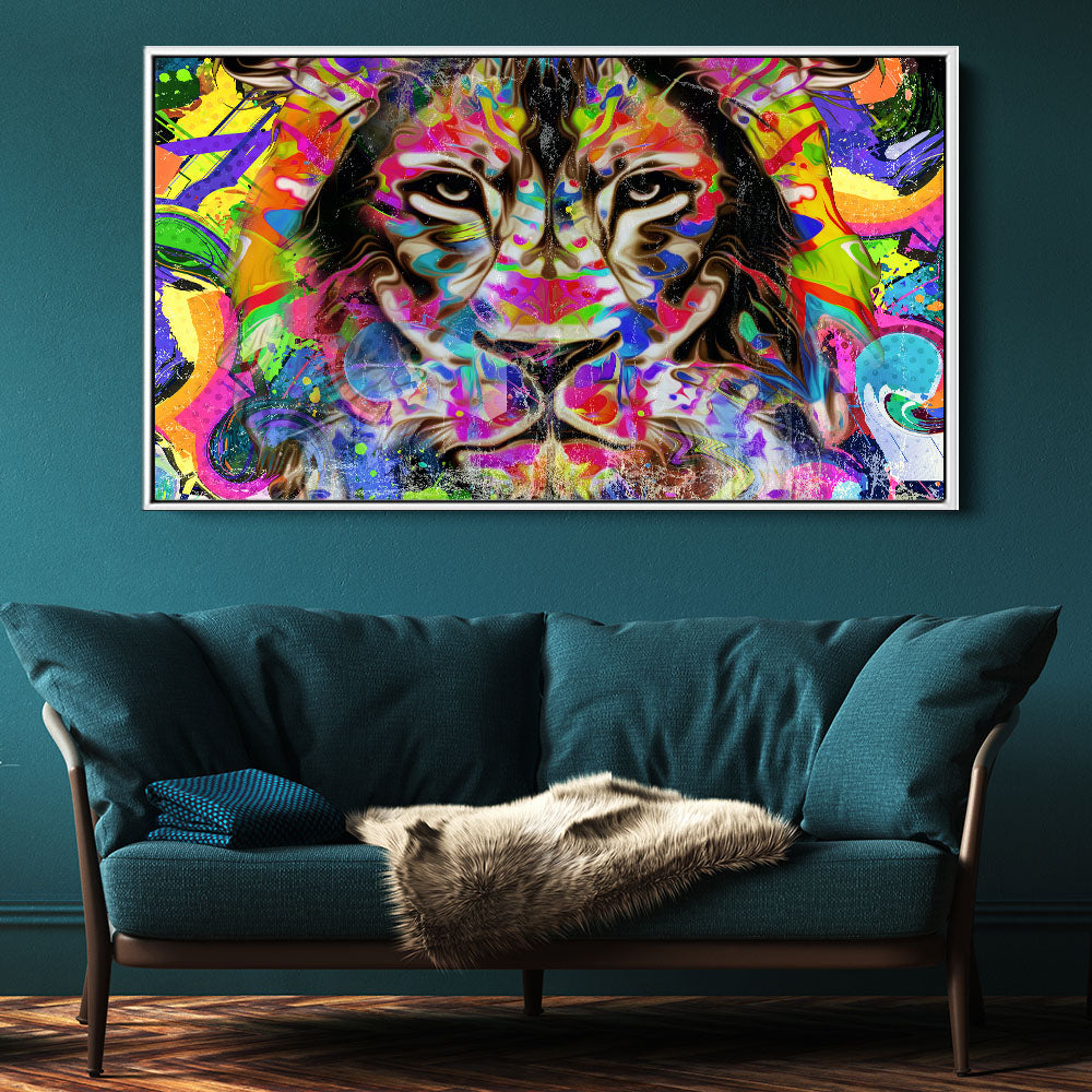 Abstract Lion