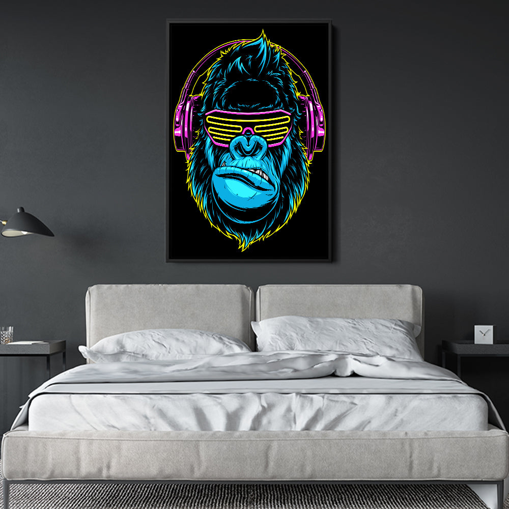 Neon D.J. Gorilla