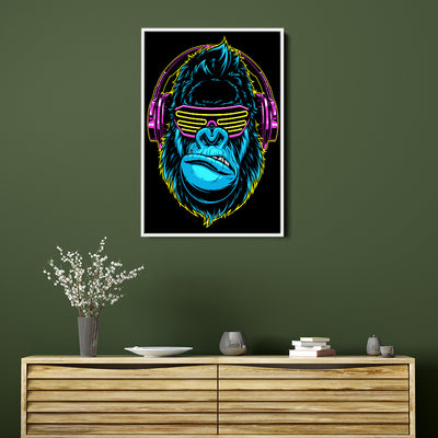 Neon D.J. Gorilla