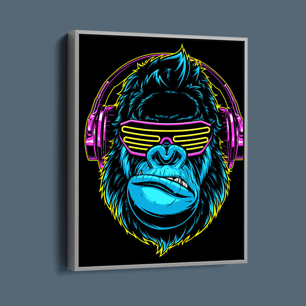 Neon D.J. Gorilla