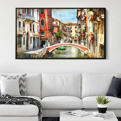 Sunny Canals Of Venice