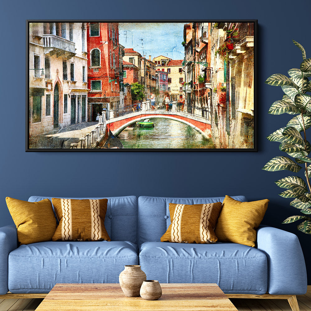 Sunny Canals Of Venice