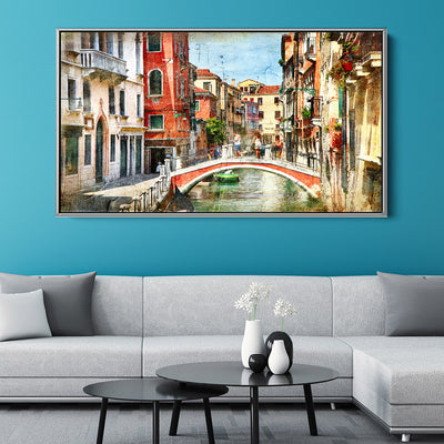 Sunny Canals Of Venice