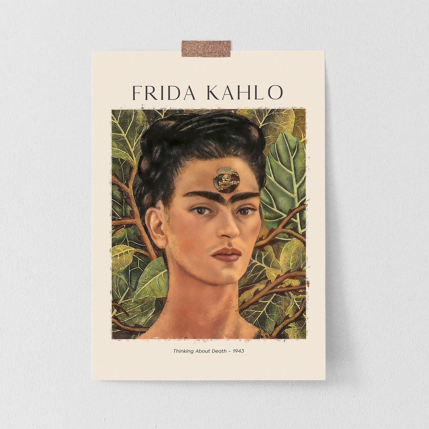 Frida Kahlo - Thinking About Death - 1943