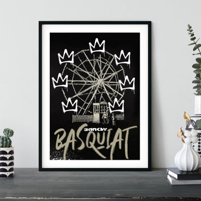 Jean Michel Basquiat Pop Art #5 Banksy