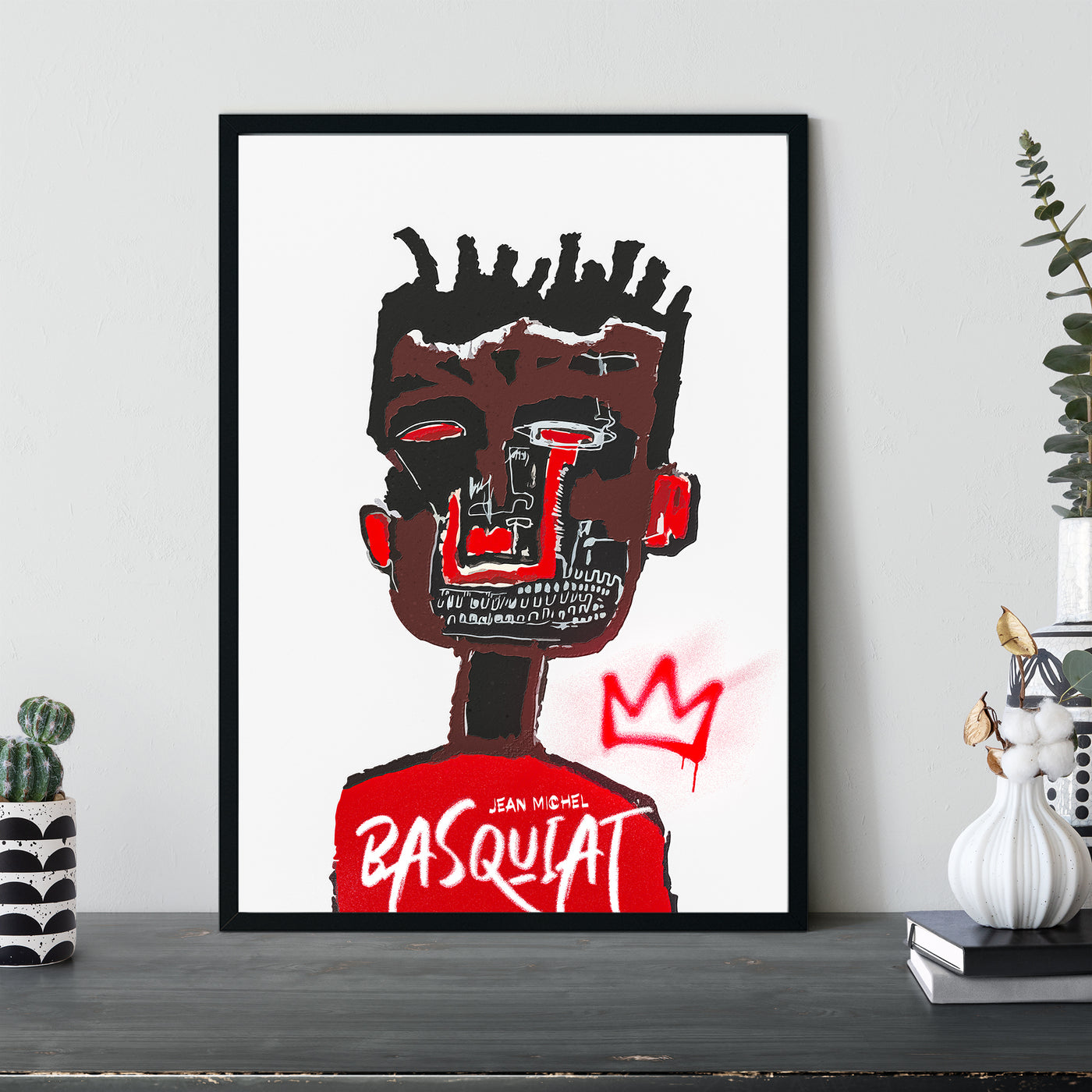 Jean Michel Basquiat Pop Art #8 Portrait