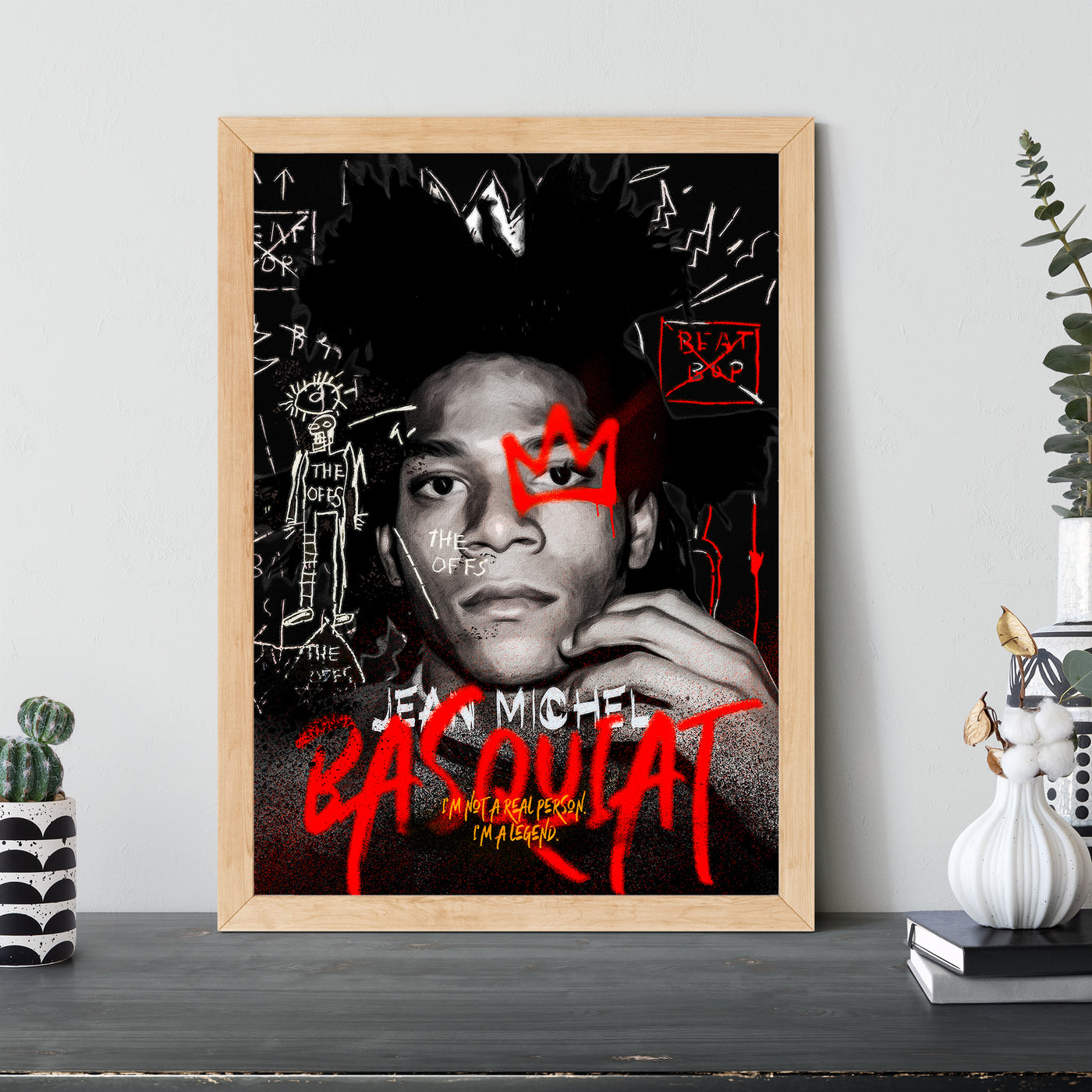 Jean Michel Basquiat Pop Art #9